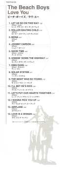 CD The Beach Boys: Love You