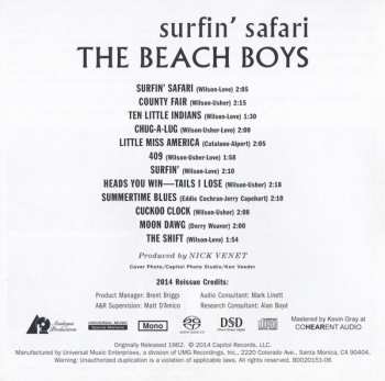SACD The Beach Boys: Surfin' Safari