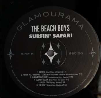 LP/SP The Beach Boys: Surfin' Safari CLR