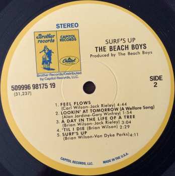 LP The Beach Boys: Surf's Up