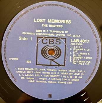LP The Beaters: Lost Memories