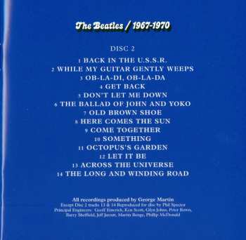 2CD The Beatles: 1967-1970