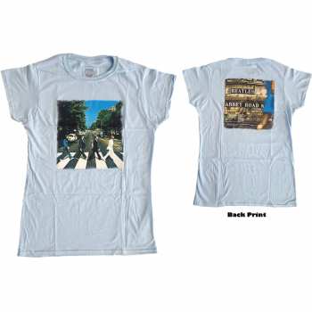 Merch The Beatles: Dámské Tričko Abbey Road  S