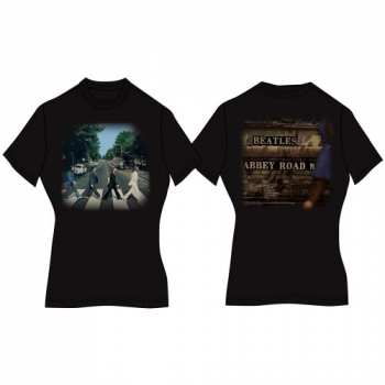Merch The Beatles: Women's T-shirt Abbey Road 