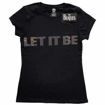 Merch The Beatles: Dámské Tričko Let It Be  S
