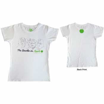 Merch The Beatles: Dámské Tričko On Apple  L