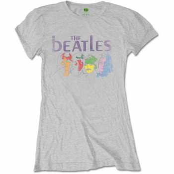 Merch The Beatles: Women's T-shirt White Album Back 