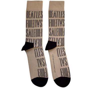 Merch The Beatles: Ankle Socks For Sale Text Outlines Repeat