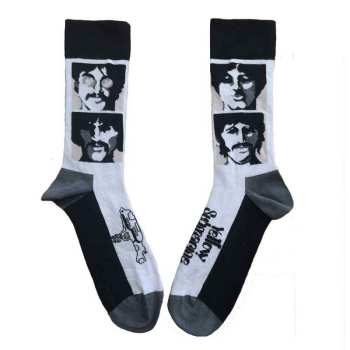 Merch The Beatles: Ankle Socks Sea Of Science Faces Mono