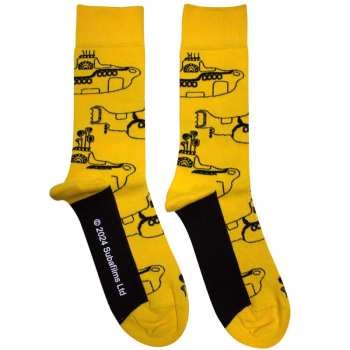 Merch The Beatles: Ankle Socks Sub Outline Repeat