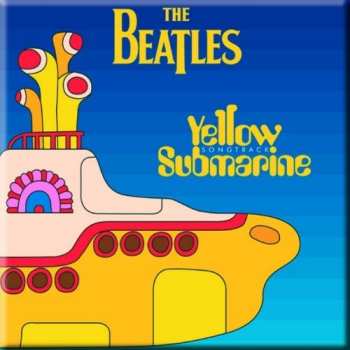 Merch The Beatles: Fridge Magnet Yellow Submarine Songtrack