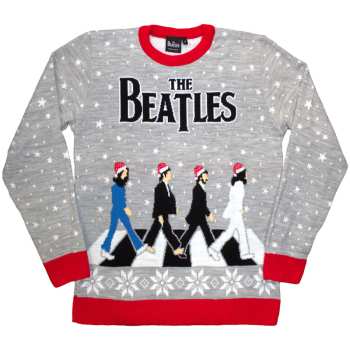 Merch The Beatles: Sweatshirt Drop T / Abbey Road Xmas