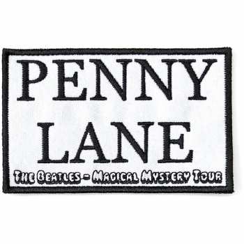 Merch The Beatles: Patch Penny Lane White 