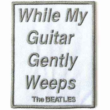 Merch The Beatles: Patch While My Guitar Gently Weeps 