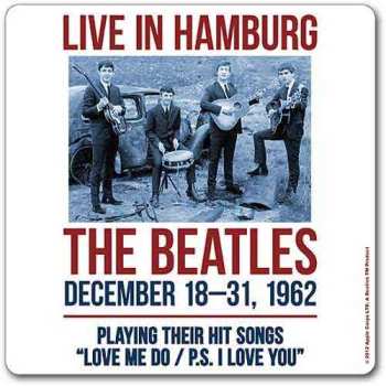 Merch The Beatles: Coaster 1962 Hamburg