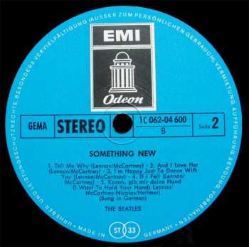 LP The Beatles: Something New