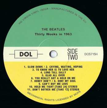 LP The Beatles: Thirty Weeks In 1963