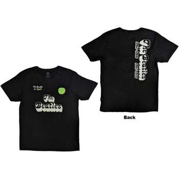 Merch The Beatles: The Beatles Unisex T-shirt: 70s Logo & Years (back Print) (small) S