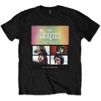Merch The Beatles: T-shirt Album Faces Gradient 