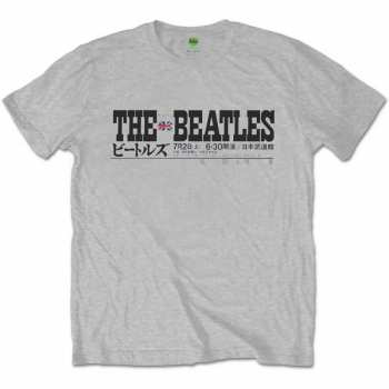 Merch The Beatles: Tričko Budokan Set List  S