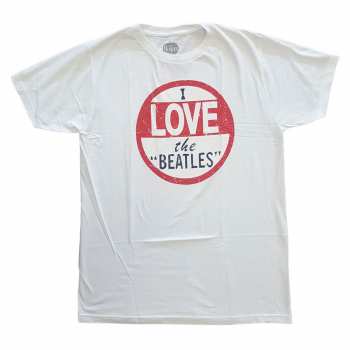 Merch The Beatles: T-shirt I Love 