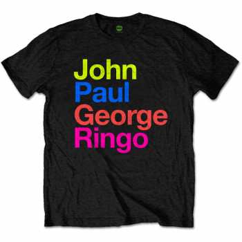 Merch The Beatles: Tričko Jpg&r Pepper Suit Colours  S