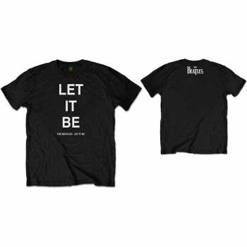 Merch The Beatles: Tričko Let It Be  S
