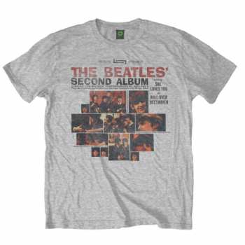 Merch The Beatles: Tričko Second Album  S
