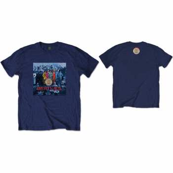 Merch The Beatles: Tričko Sgt Pepper Blue  S
