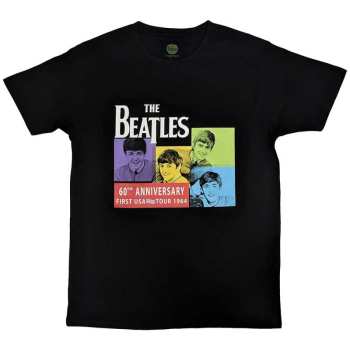 Merch The Beatles: The Beatles Unisex T-shirt: Us 1964 (small) S