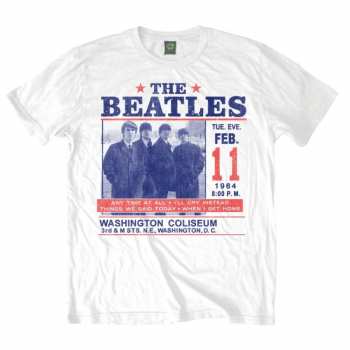 Merch The Beatles: T-shirt Washington Coliseum 
