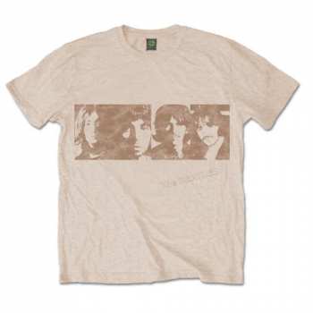 Merch The Beatles: T-shirt White Album Faces 