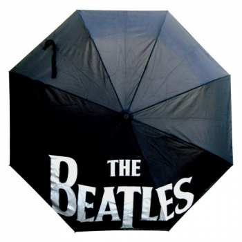 Merch The Beatles: Umbrella Drop T Logo The Beatles With Retractable Fitting