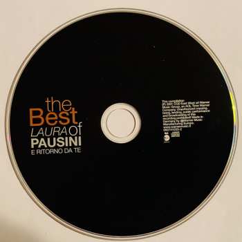 CD Laura Pausini: The Best Of Laura Pausini E Ritorno Da Te