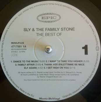 2LP Sly & The Family Stone: The Best Of Sly And The Family Stone