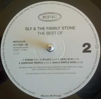 2LP Sly & The Family Stone: The Best Of Sly And The Family Stone