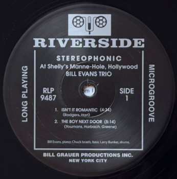 2LP The Bill Evans Trio: At Shelly's Manne-Hole