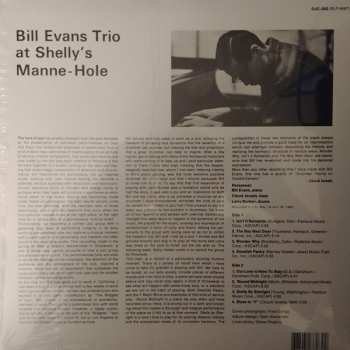 LP The Bill Evans Trio: Bill Evans Trio At Shelly's Manne-Hole