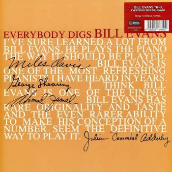 LP The Bill Evans Trio: Everybody Digs Bill Evans CLR | LTD