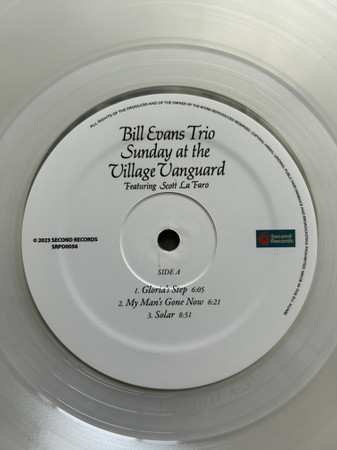 LP The Bill Evans Trio: Sunday At The Village Vanguard CLR