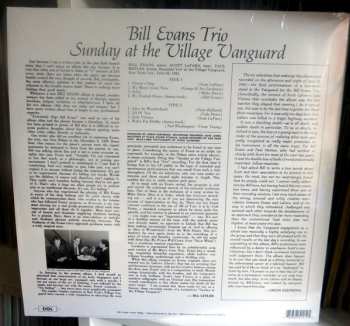 LP The Bill Evans Trio: Sunday At The Village Vanguard featuring Scott La Faro