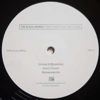 2LP The Black Crowes: Three Snakes And One Charm