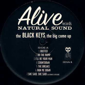 LP The Black Keys: The Big Come Up LTD