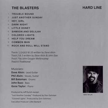 CD The Blasters: Hard Line