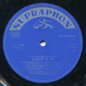 LP The Blue Effect: Kingdom Of Life