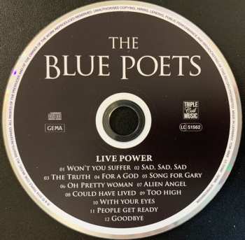 CD The Blue Poets: Live Power DIGI