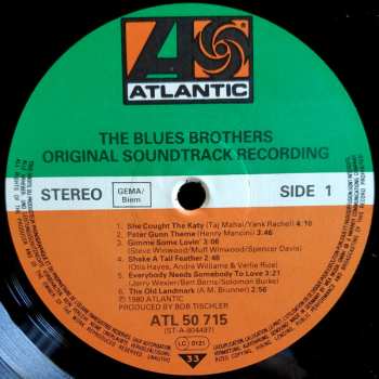 LP The Blues Brothers: The Blues Brothers (Original Soundtrack Recording)