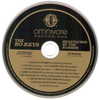 CD The Bo-Keys: Heartaches By The Number