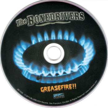 CD The Bonedrivers: Greasefire!!