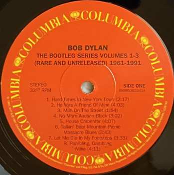 5LP/Box Set Bob Dylan: The Bootleg Series Volumes 1 - 3 [Rare & Unreleased] 1961-1991